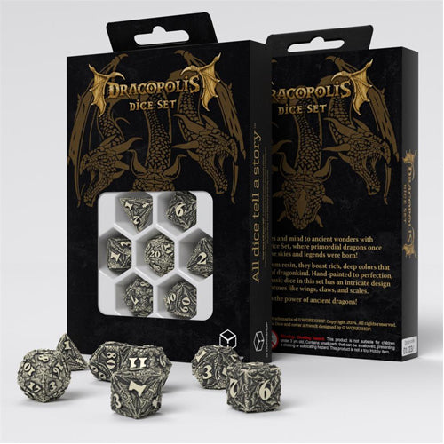 Dracopolis Dice Set: The Scandinavian Blackfang