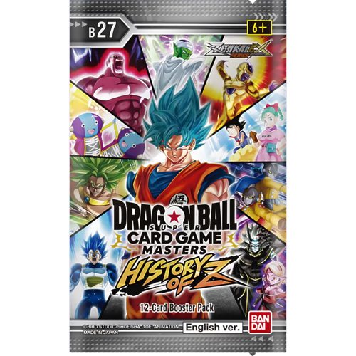 Dragon Ball Super CG Masters: Zenkai Series EX Set 10 - Booster Pack (B27)
