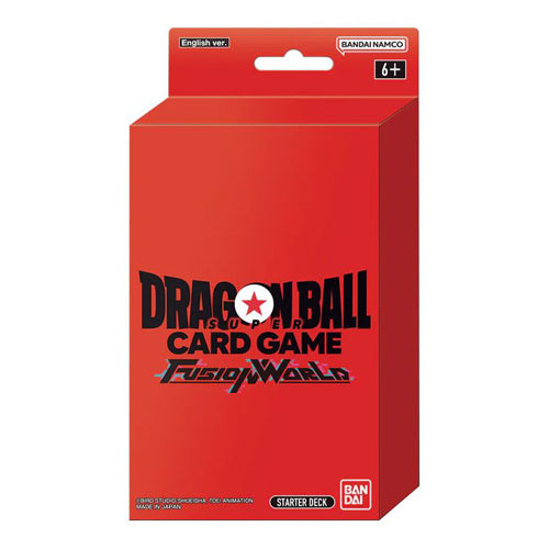 Dragon Ball Super Card Game - Fusion World FS01 Starter Deck Display (6 decks)