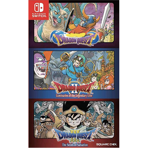 Dragon Quest I, II & III (1, 2 & 3) Collection - Nintendo Switch