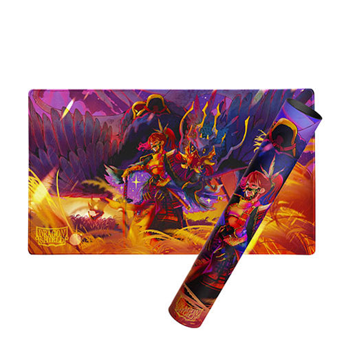 Dragon Shield - Art Playmat & Tube - The Fallen