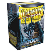 Dragon Shield Black Sleeves (100)