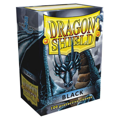 Dragon Shield Black Sleeves (100)