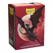 Dragon Shield - Brushed Art Standard Size Sleeves 100pk - Limited Edition Valentine Dragon 2024 (10 Count)