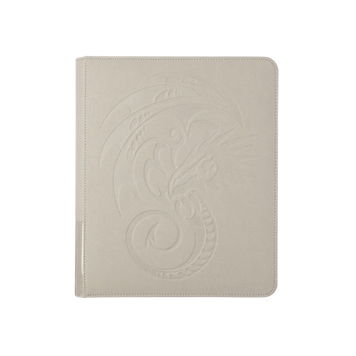 Dragon Shield Card Codex Zipster Regular Binder - Ashen White