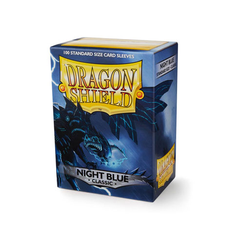 Dragon Shield Classic: Night Blue 100 Supplied