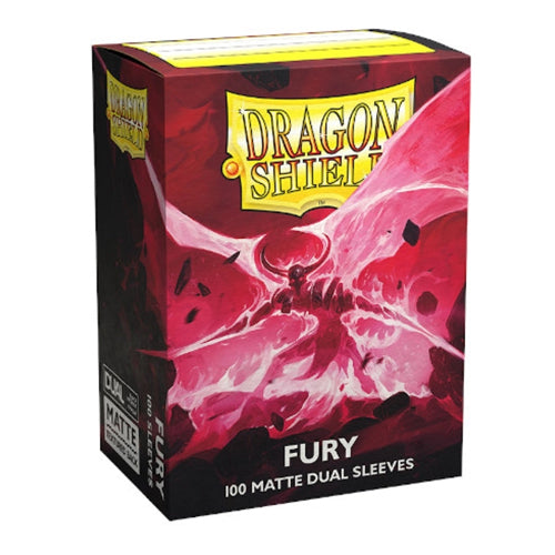 Dragon Shield - Dual Matte Standard Size Sleeves 100pk - Fury