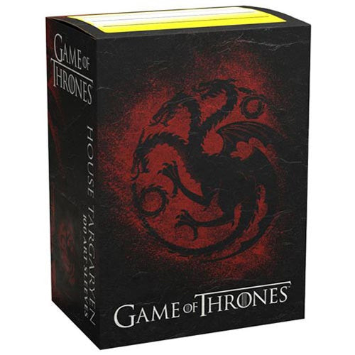 Dragon Shield Game of Thrones Standard Sleeves (100) - House Targaryen