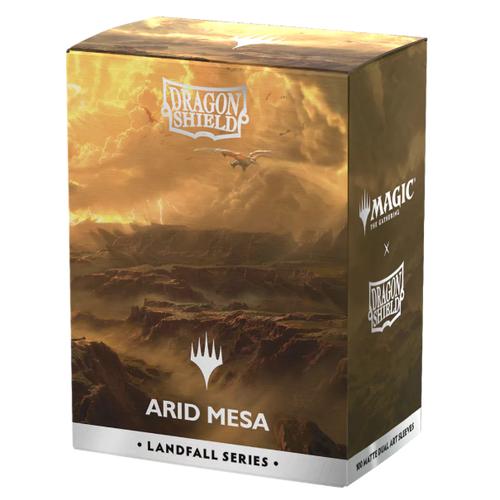Dragon Shield - Magic: The Gathering Matte Dual Art Sleeves: Landfall Series - Arid Mesa (100ct.)