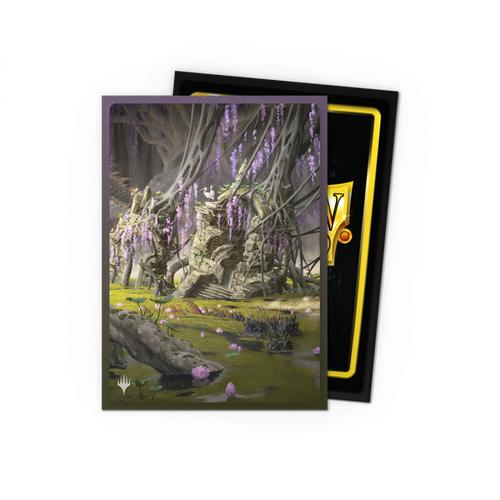 Dragon Shield - Magic: The Gathering Matte Dual Art Sleeves: Landfall Series - Verdant Catacomb (100ct.)