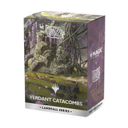 Dragon Shield - Magic: The Gathering Matte Dual Art Sleeves: Landfall Series - Verdant Catacomb (100ct.)
