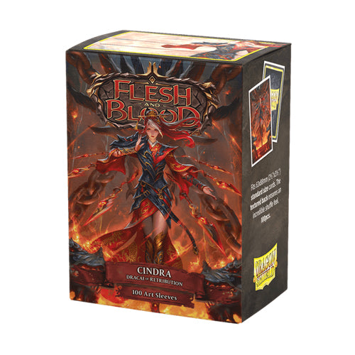 Dragon Shield - Matte Art - Standard Sleeves (100) Flesh and Blood - Cindra