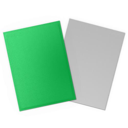Dragon Shield Matte Dual Standard Sleeves - Apple Green & Silver (100)