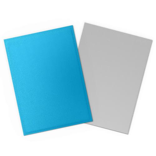Dragon Shield Matte Dual Standard Sleeves - Sky Blue & Silver (100)