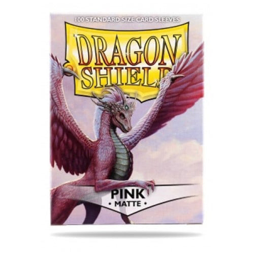 Dragon Shield Matte Pink Sleeves (100)
