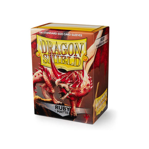 Dragon Shield Matte: Ruby