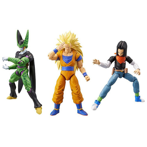 Dragon Stars Poseable Figure: Android 17, SS 3 Goku, Cell Final Form Assorted (One Supplied)