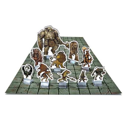 Dragonbane Monsters Standee Set (RPG Accessory)