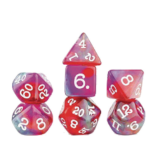 Dragonfruit Poly Set - Sirius Dice