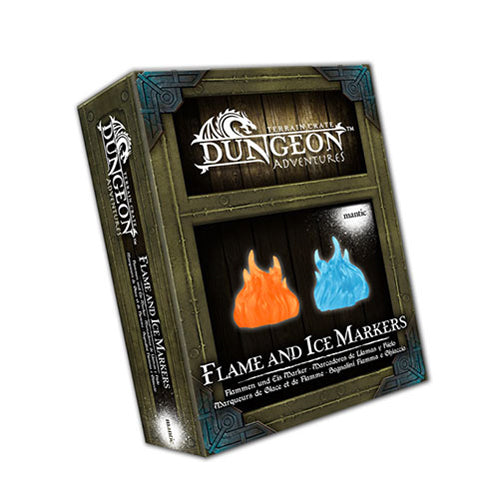 Dungeon Adventures - Flame and Ice Markers
