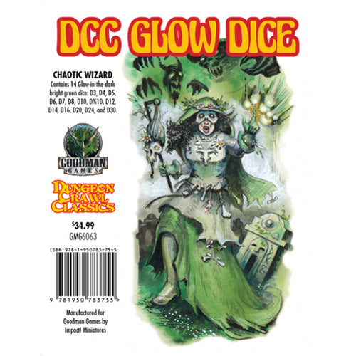 Dungeon Crawl Classics RPG: Chaotic Wizard Dice