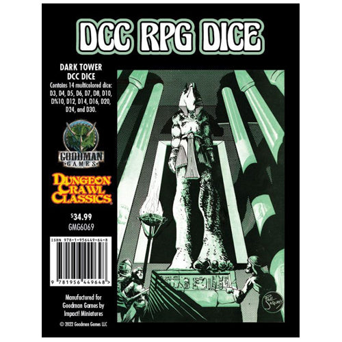 Dungeon Crawl Classics RPG: Dark Tower RPG Dice