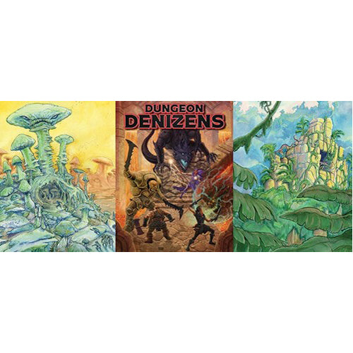 Dungeon Crawl Classics RPG: Dungeon Denizens Game Master Screen (5E)