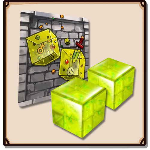 Dungeon Drop Expansion: Gelatinous Cubes