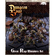 Dungeon Saga: Green Rage Miniatures Set