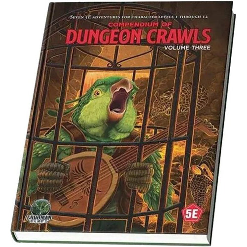 Dungeons And Dragons RPG: Compendium Of Dungeon Crawls Volume 3 Through Caves And Forests