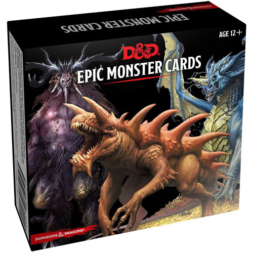 Dungeons And Dragons RPG: Epic Monster Cards