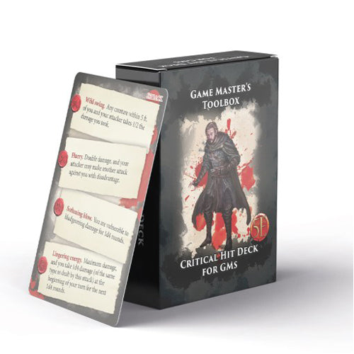 Dungeons And Dragons RPG: Game Master's Toolbox: Critical Hit Deck For GM's