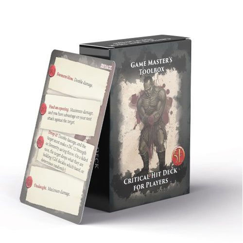 Dungeons And Dragons RPG: Game Master's Toolbox: Critical Hit Deck For Players