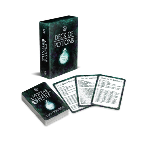 Dungeons And Dragons RPG: Mortar And Pestle Potion Deck