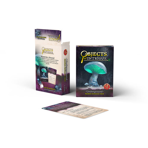 Dungeons And Dragons RPG: Objects Of Intrigue: Underground Deck