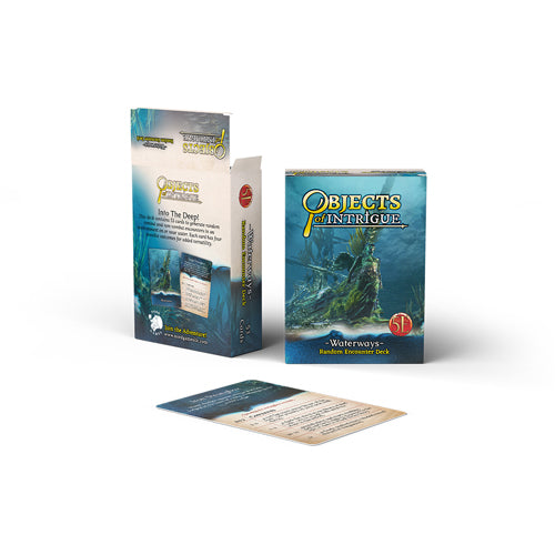 Dungeons And Dragons RPG: Objects Of Intrigue: Waterways Deck