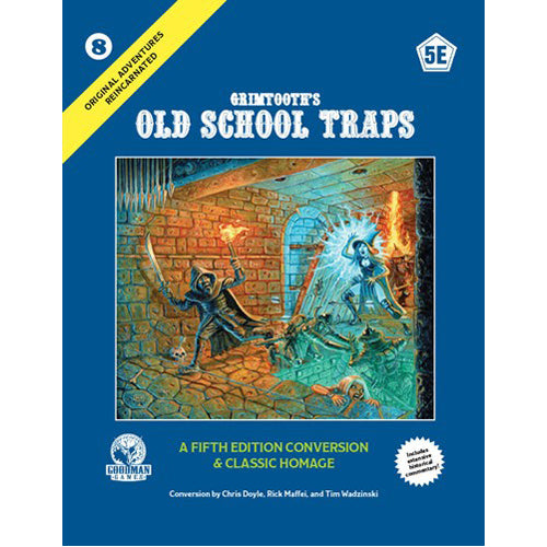 Dungeons And Dragons RPG: Original Adventures Reincarnated #8: Grimtooth's Old School Traps