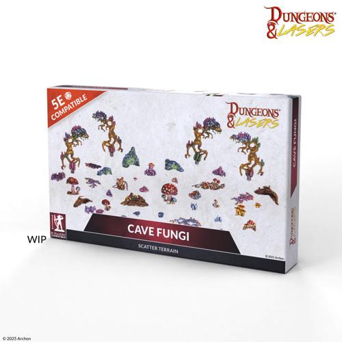 Dungeons And Lasers: Cave Fungi: Scatter Terrain