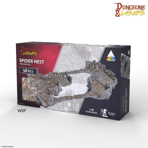 Dungeons And Lasers: Spider Nest Pre-Painted