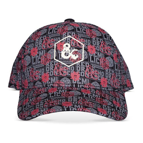 Dungeons & Dragons - All Over Print Mens Adjustable Cap