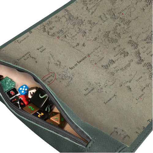 Dungeons & Dragons: Artifacts Across Eternities: Drizzt & the Forgotten Realms Premium - Dice Scroll Map