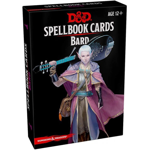 Dungeons & Dragons: Bard Spell Deck REVISED (128 Cards)