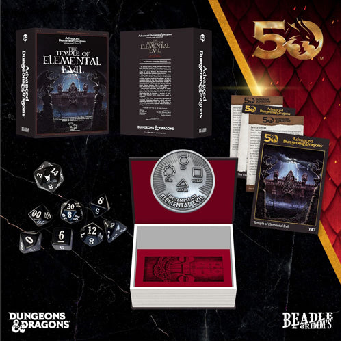 Dungeons & Dragons Classic Module Dice Set The Temple of Elemental Evil
