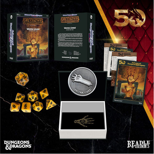 Dungeons & Dragons Classic Module Dice Set Vecna Lives