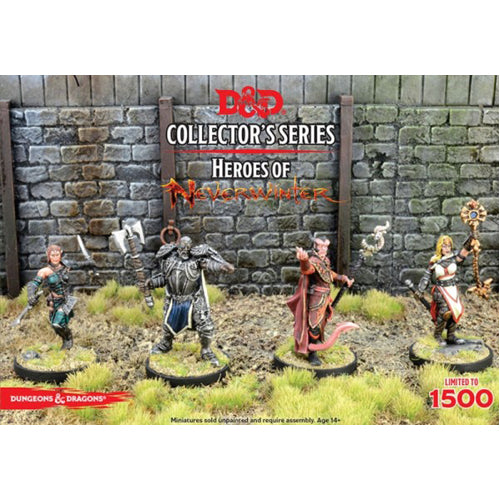 Dungeons & Dragons: Heroes of Neverwinter (4 Figures)