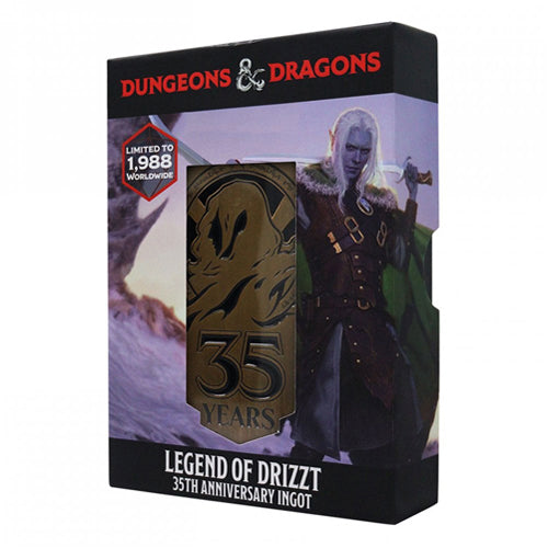 Dungeons & Dragons - Limited Edition Legend of Drizzt 35th Anniversary Ingot