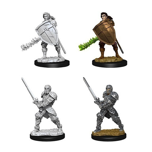 Dungeons & Dragons Nolzur’s Marvelous Miniatures – Male Human Fighter (WAVE 8)