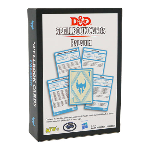 Dungeons & Dragons: Paladin Spellbook Cards (69 Cards)