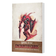 Dungeons & Dragons RPG Encounter Cards Challenge Rating 0-6: Pack 2