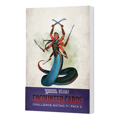 Dungeons & Dragons RPG Encounter Cards Challenge Rating 7+: Pack 2